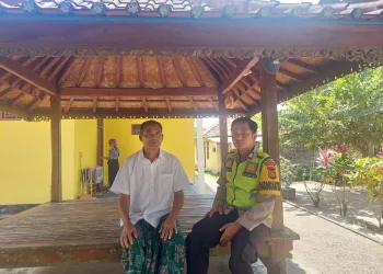 Jalin Silaturahmi,Bhabinkamtibmas Desa Sinar Bali Laksanakan Sambang dan Himbauan Kamtibmas