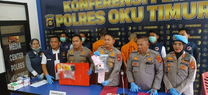 Polres OKU Timur Amankan Bukti Sabu 1 KG, Selamatkan 247 Ribu Jiwa Dari Pengaruh Buruk Narkoba