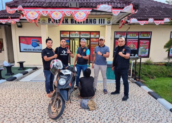 Personil Polsek Belitang III Tangkap Pencuri Pertalite, Operasi Sikat II Musi Membuahkan Hasil