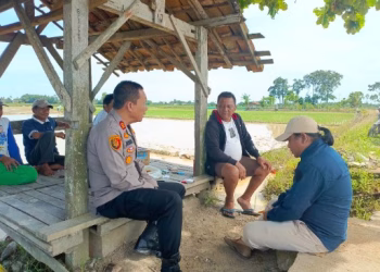 Kepala Desa Tanjung Raya Fokus Jaga Kamtibmas, Kapolsek Belitang 1 AKP Johan Beri Himbauan Soal Musik Remix