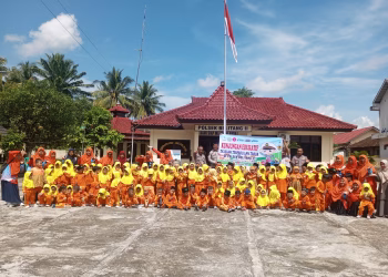 Kunjungan Edukatif: Anak-Anak TK Islam Terpadu Lan Tabur Antusias Belajar di Polsek Belitang II