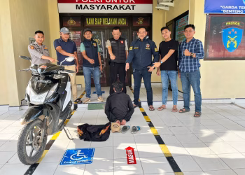 Gerak Cepat, Polsek Belitang 1 Tangkap Pelaku Pencurian Motor Hanya 2 Hari Setelah Kejadian