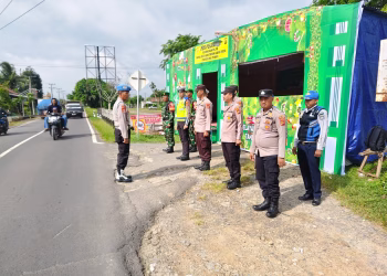 APEL PAGI  Di POS PAM PETANGGAN GELAR, SIAP LAYANI NATAL DAN TAHUN BARU 2026